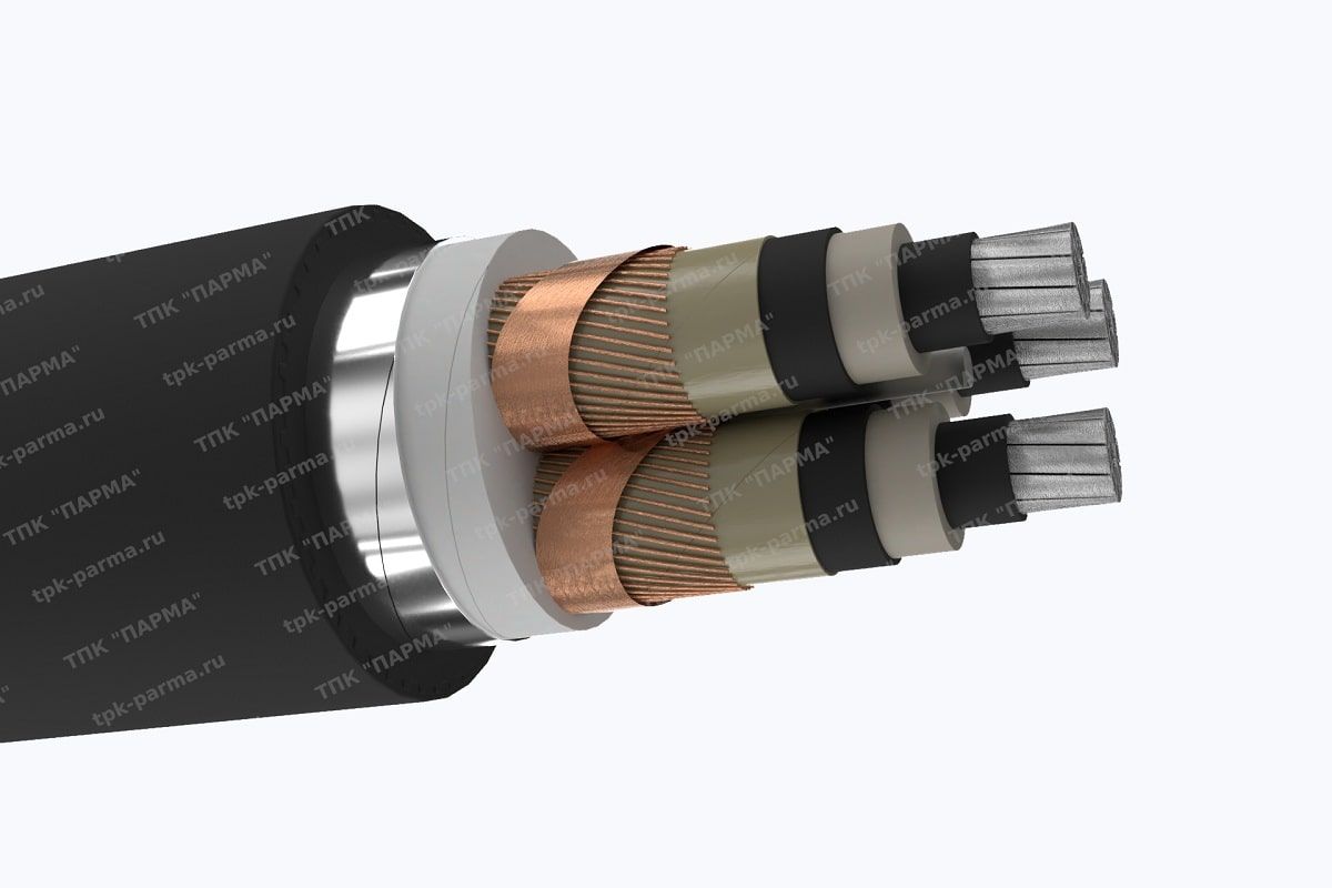 Кабель АПвБВнг(B)-LS 3х240/50 - 35кВ