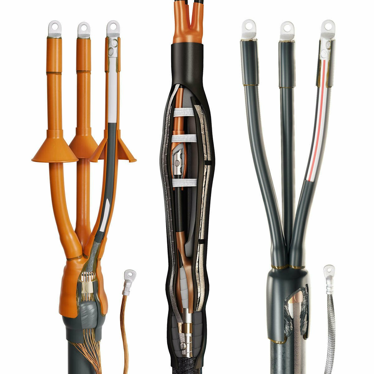 Муфта кабельная 3СТп-10-25/50 нг-LS