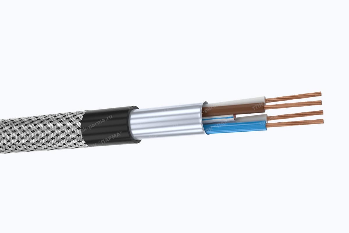 Фотография провода Кабель КИПЭВКГнг(A)-LS 2х2х0,6