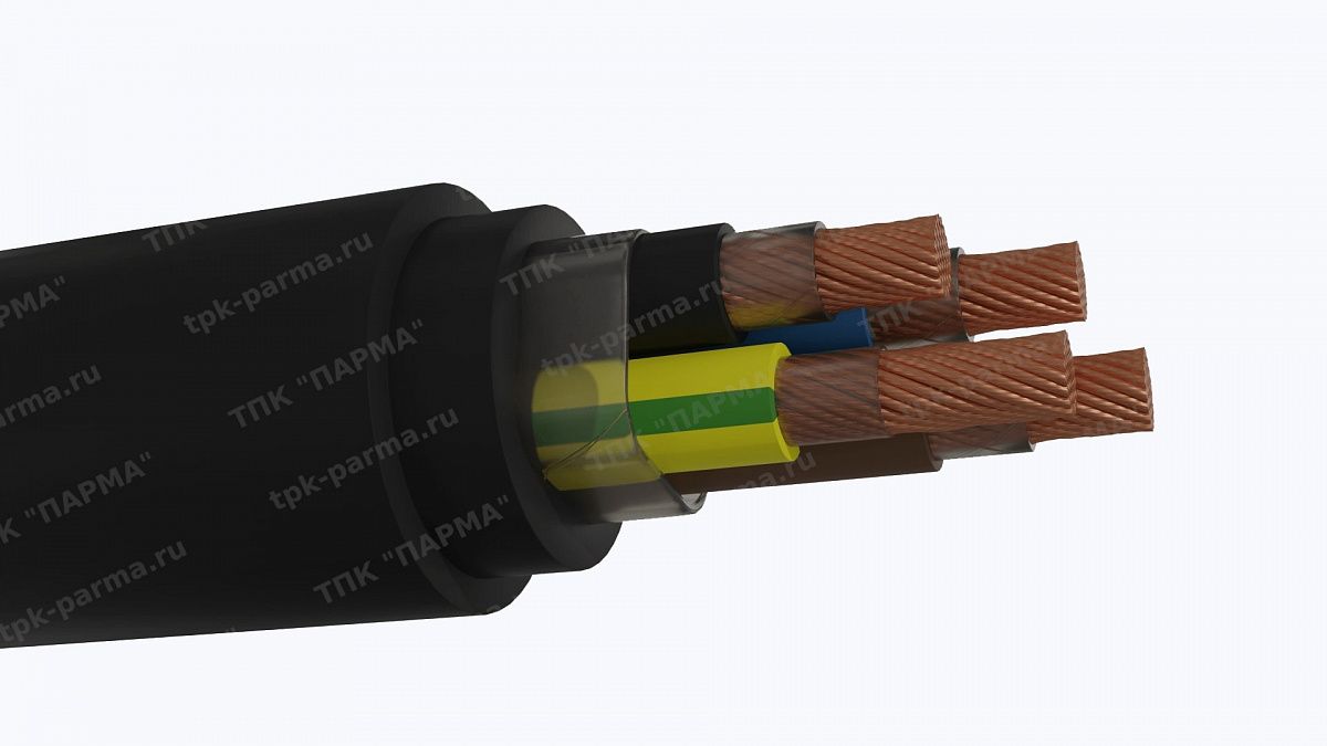 Кабель КПГН 3х25+1х25